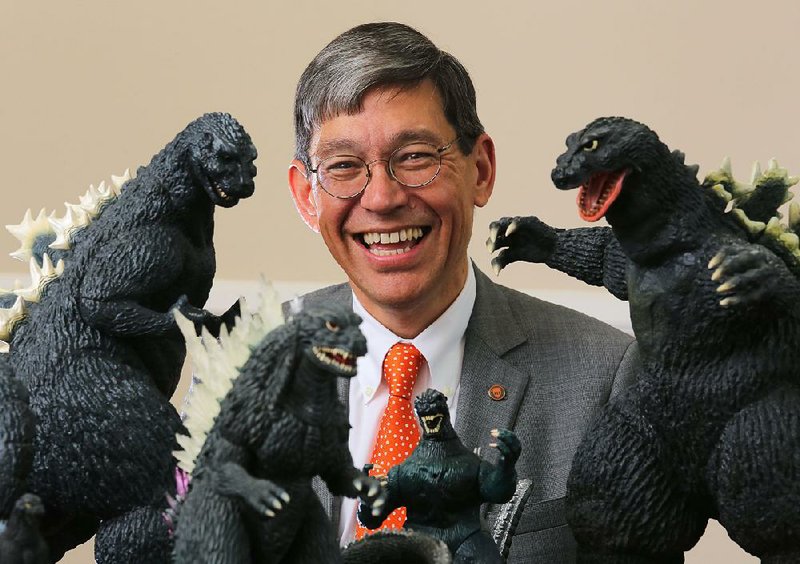 Dr. Bill Tsuitsui, Godzilla expert and special guest of the Godzilla Friday Film Series.